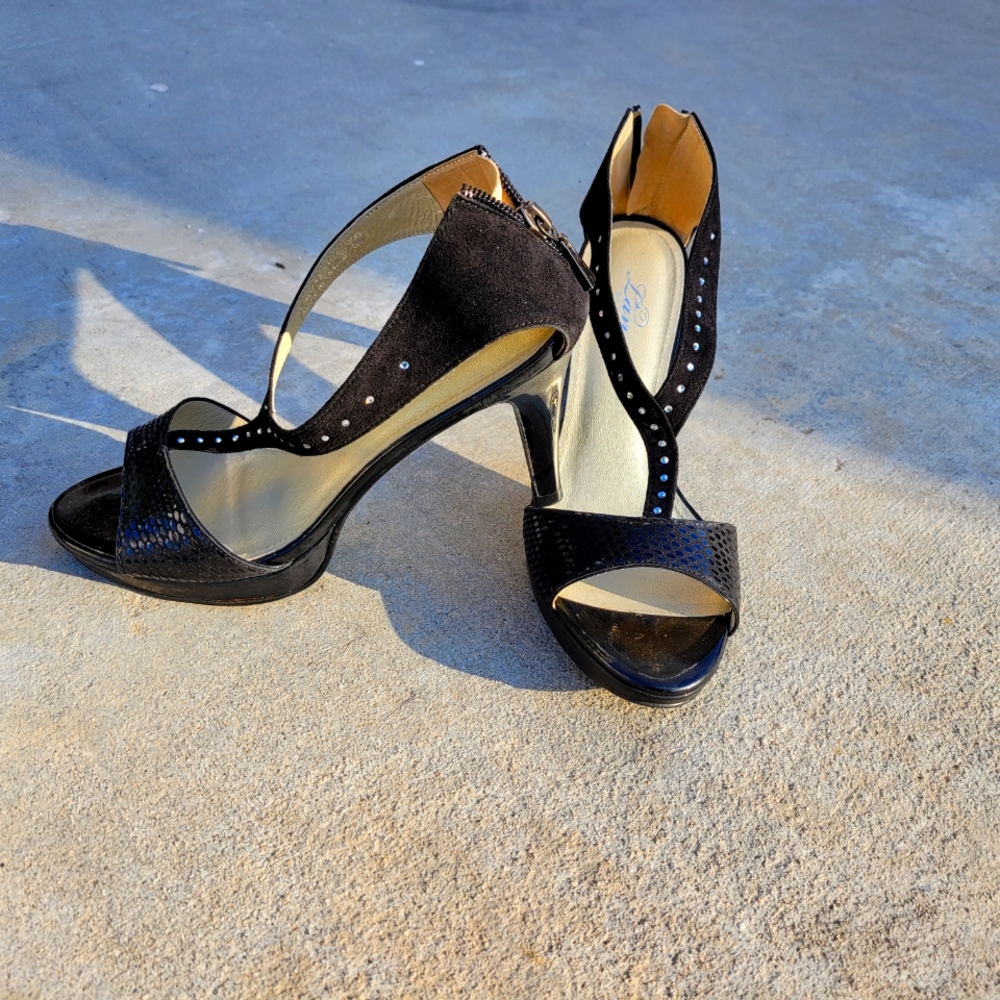 Open-toe Ballroom Dancing heels